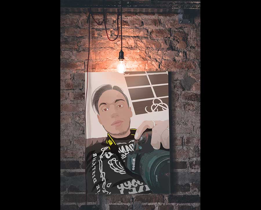 Retrato Marco Andrey